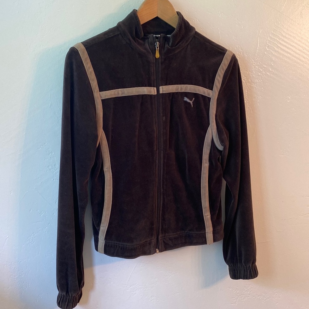 Vintage Puma velour jacket